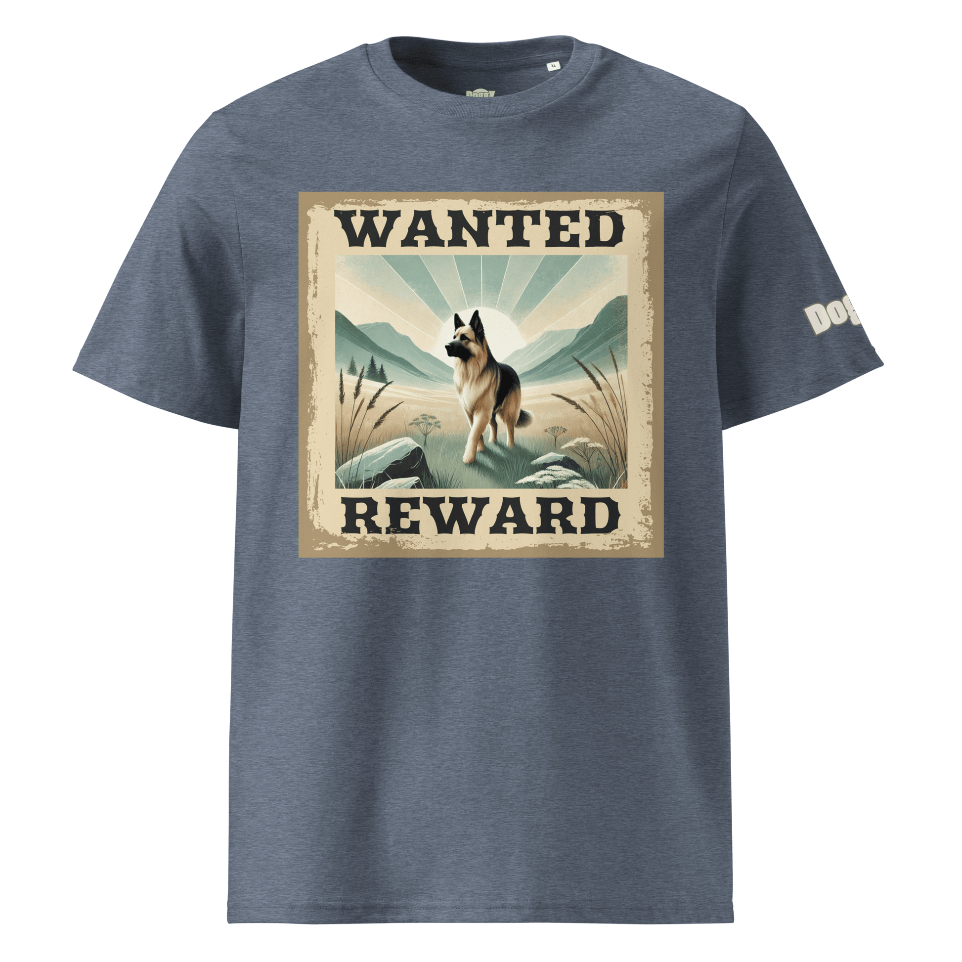 T-shirt unisexe en coton biologique - Collection Berger Allemand - Doggy Trend
