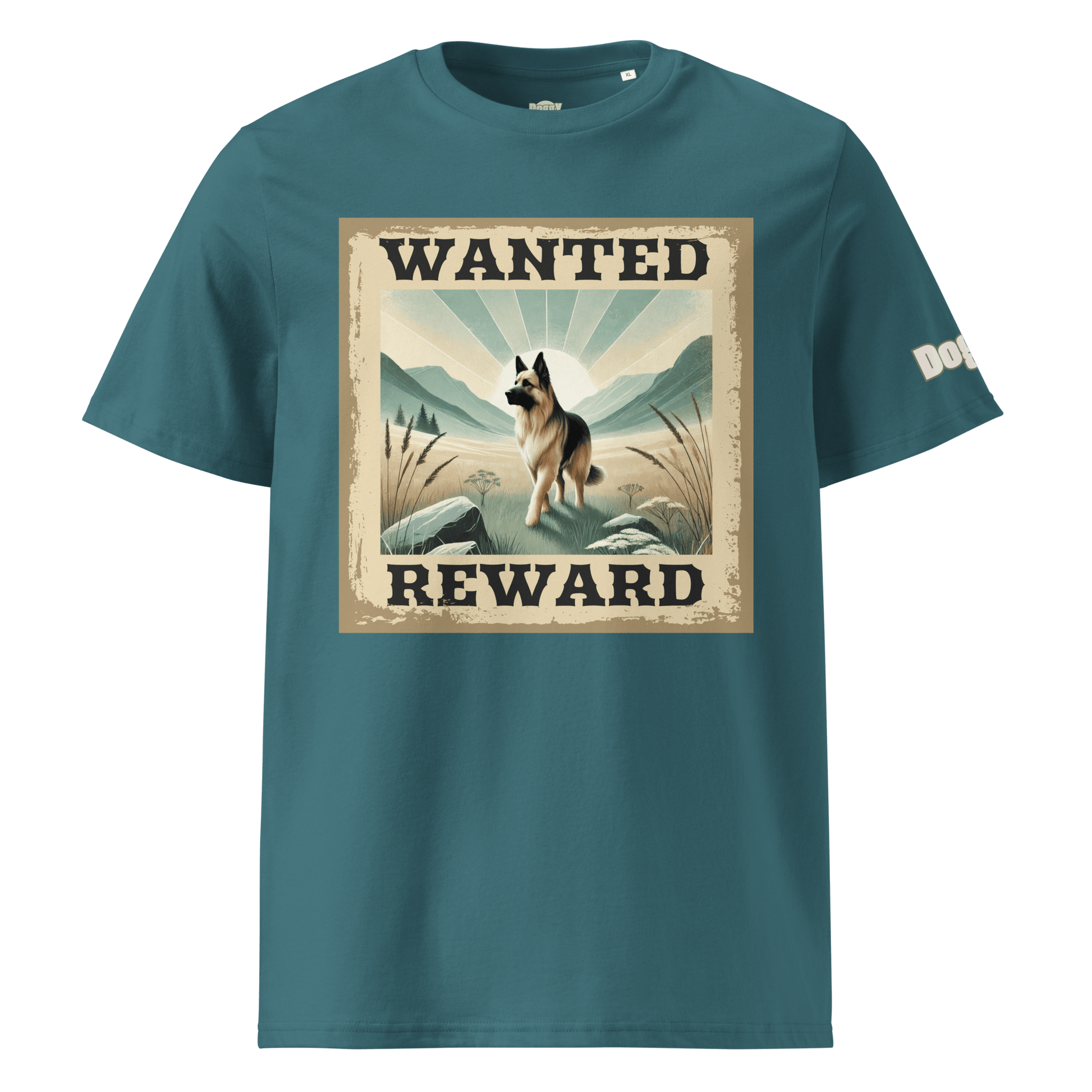 T-shirt unisexe en coton biologique - Collection Berger Allemand - Doggy Trend