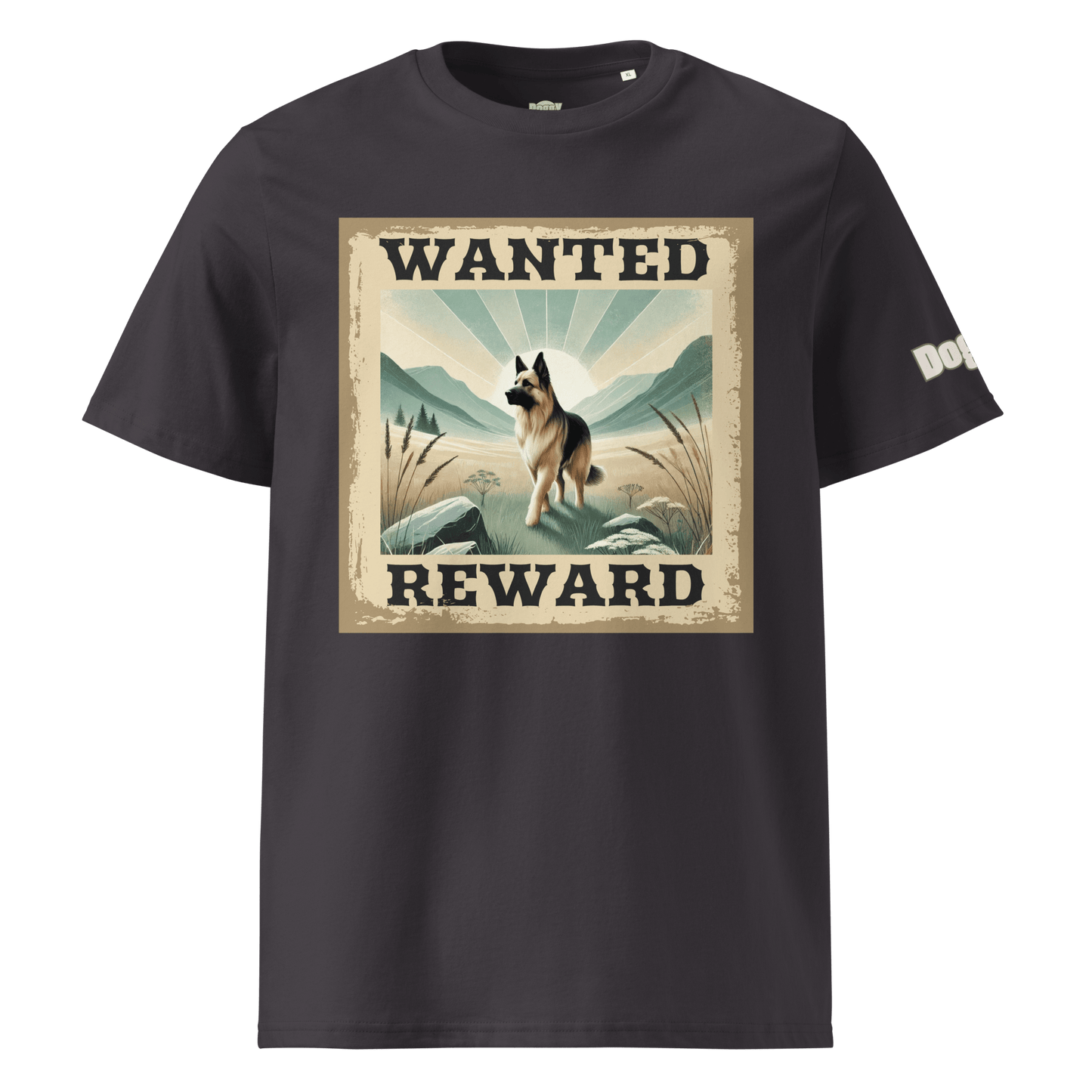 T-shirt unisexe en coton biologique - Collection Berger Allemand - Doggy Trend