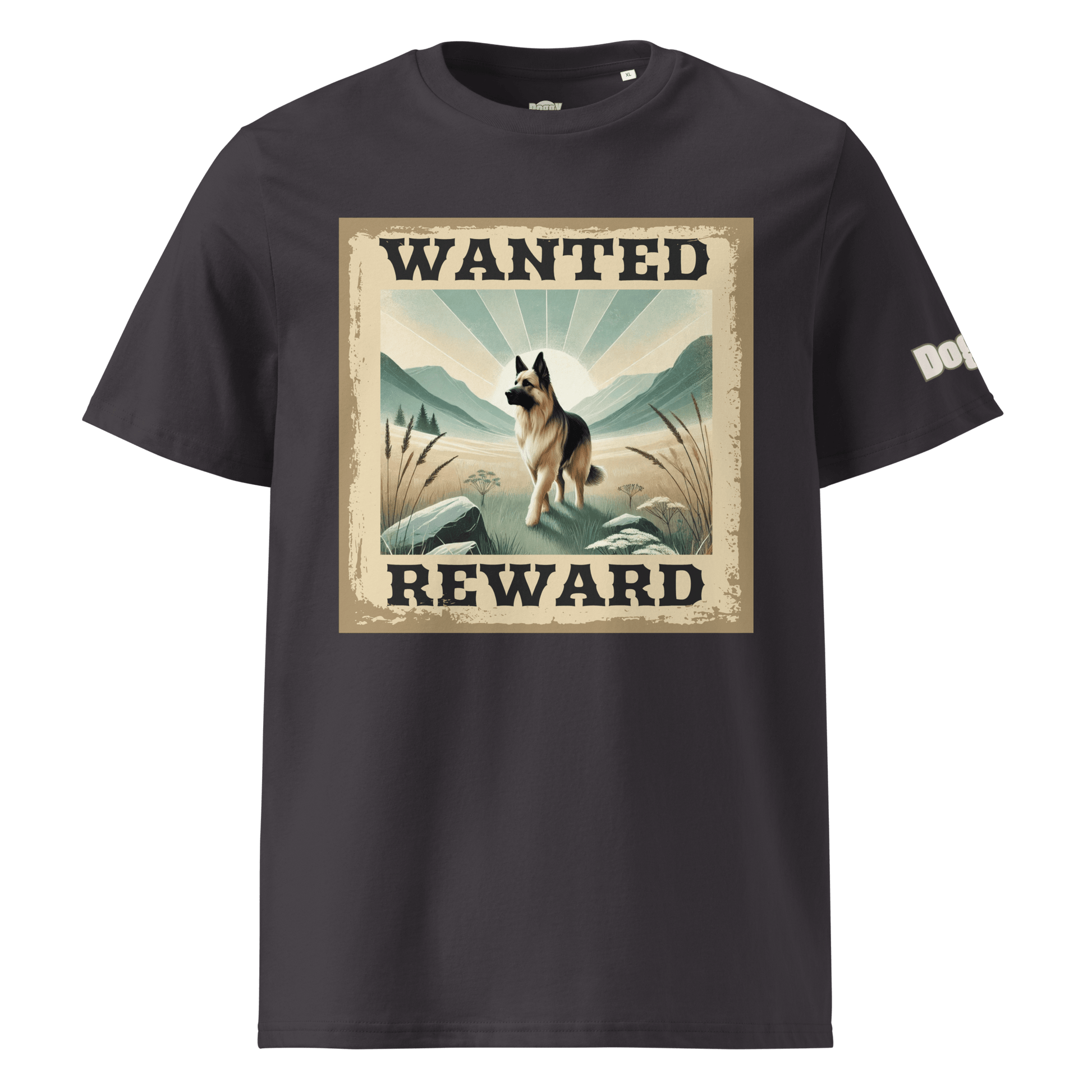 T-shirt unisexe en coton biologique - Collection Berger Allemand - Doggy Trend