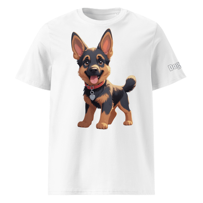 T-shirt unisexe en coton biologique - Collection Berger Allemand - Doggy Trend