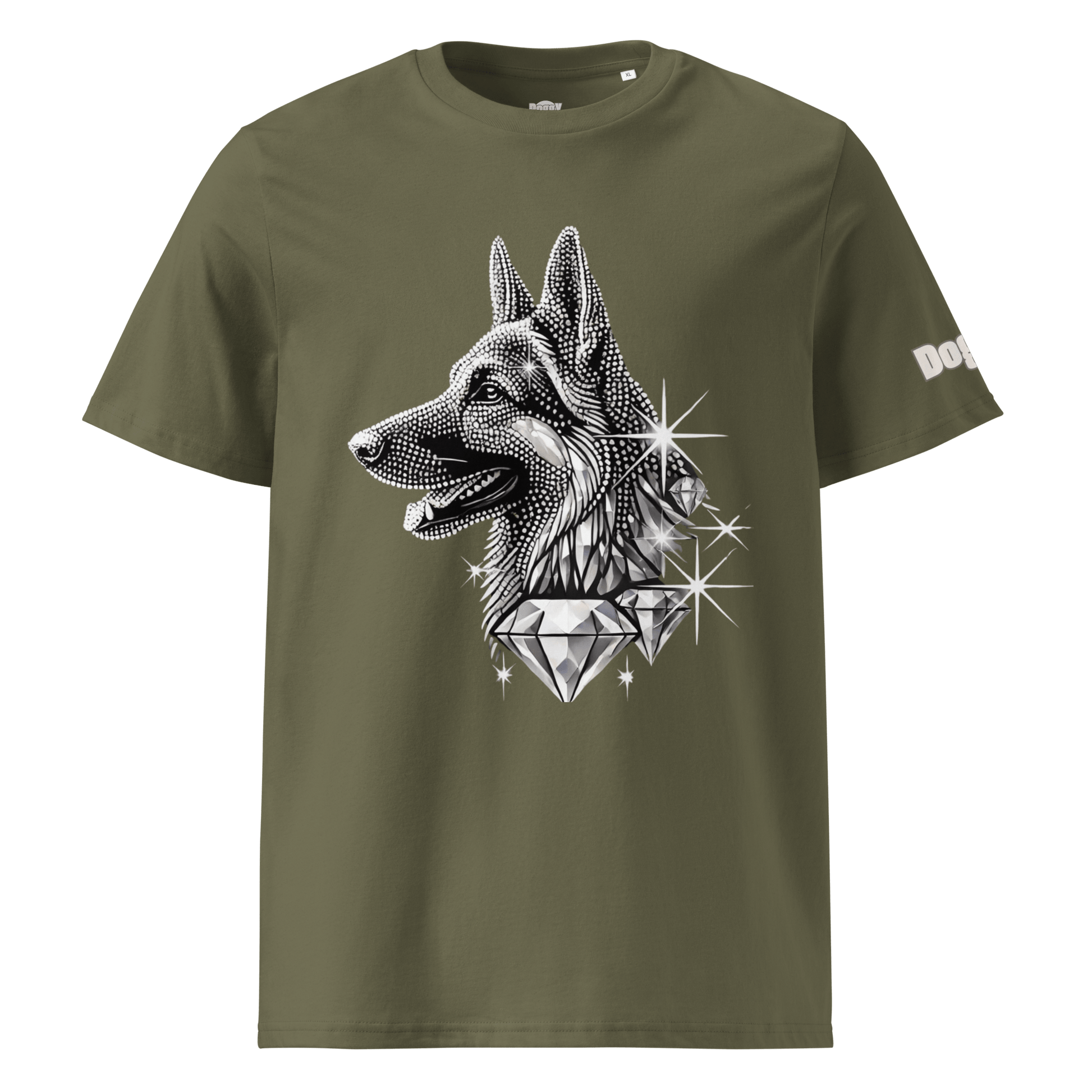 T-shirt unisexe en coton biologique - Collection Berger Allemand - Doggy Trend