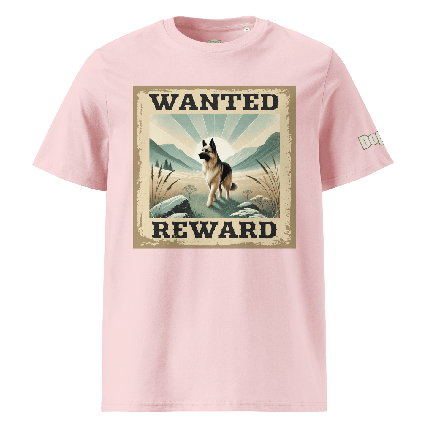 T-shirt unisexe en coton biologique - Collection Berger Allemand - Doggy Trend