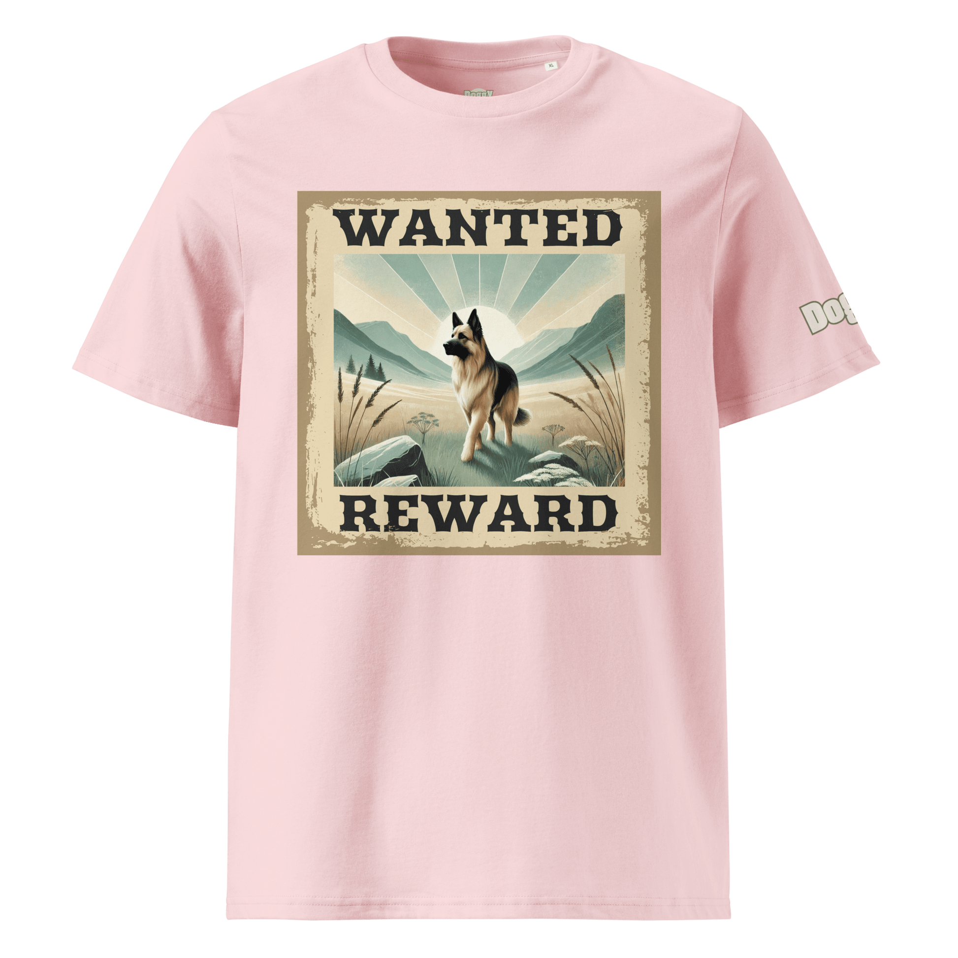T-shirt unisexe en coton biologique - Collection Berger Allemand - Doggy Trend
