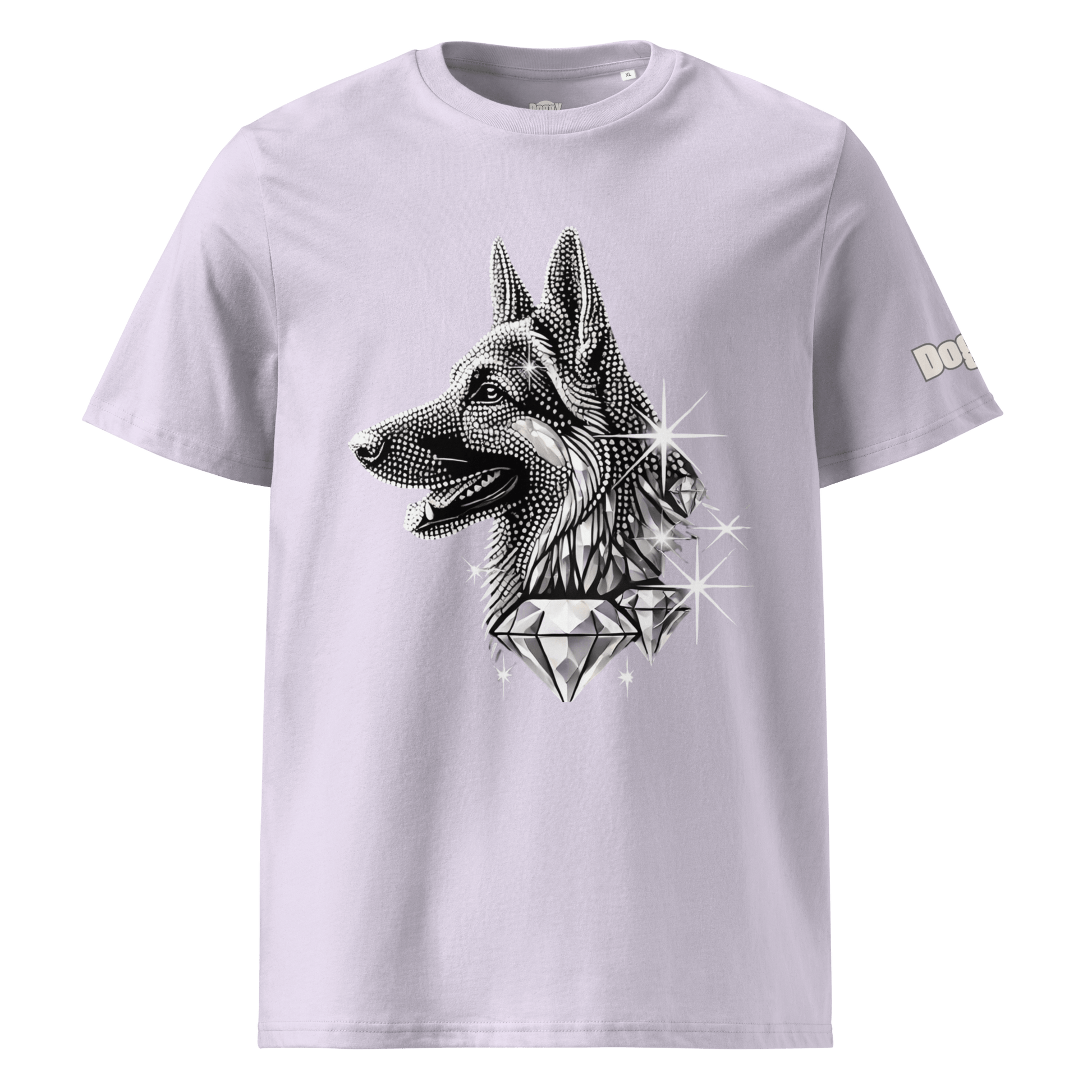 T-shirt unisexe en coton biologique - Collection Berger Allemand - Doggy Trend