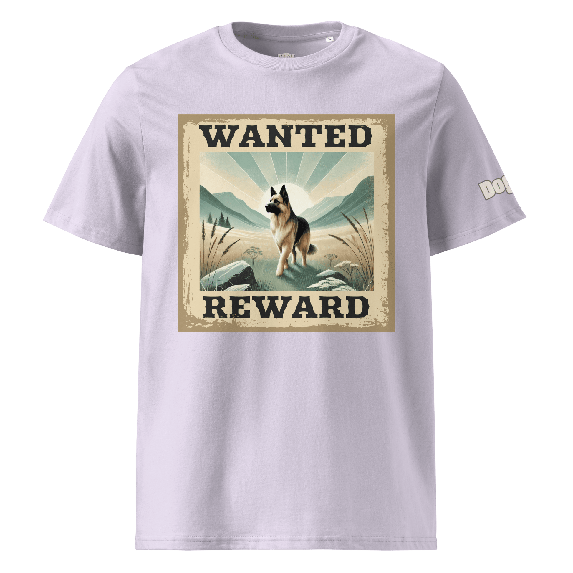 T-shirt unisexe en coton biologique - Collection Berger Allemand - Doggy Trend