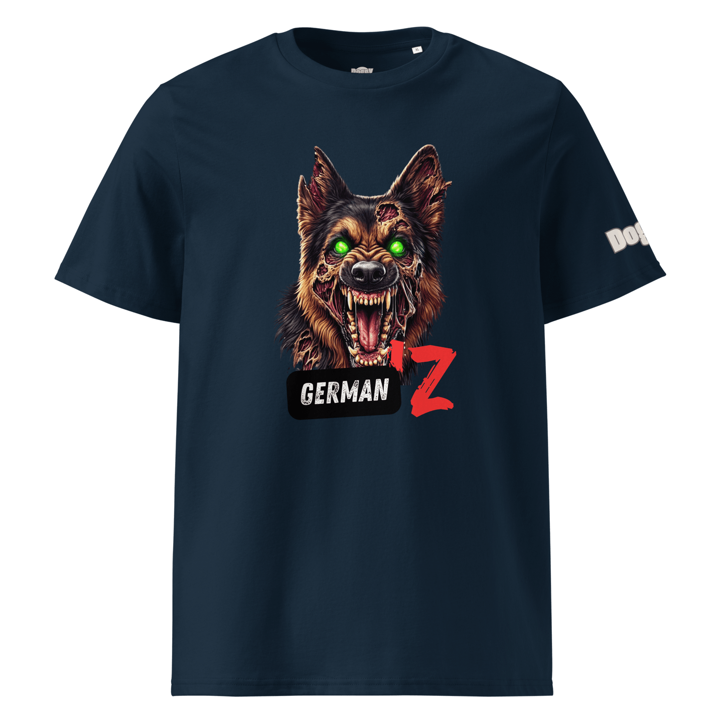 T-shirt unisexe en coton biologique - Collection Berger Allemand - Doggy Trend