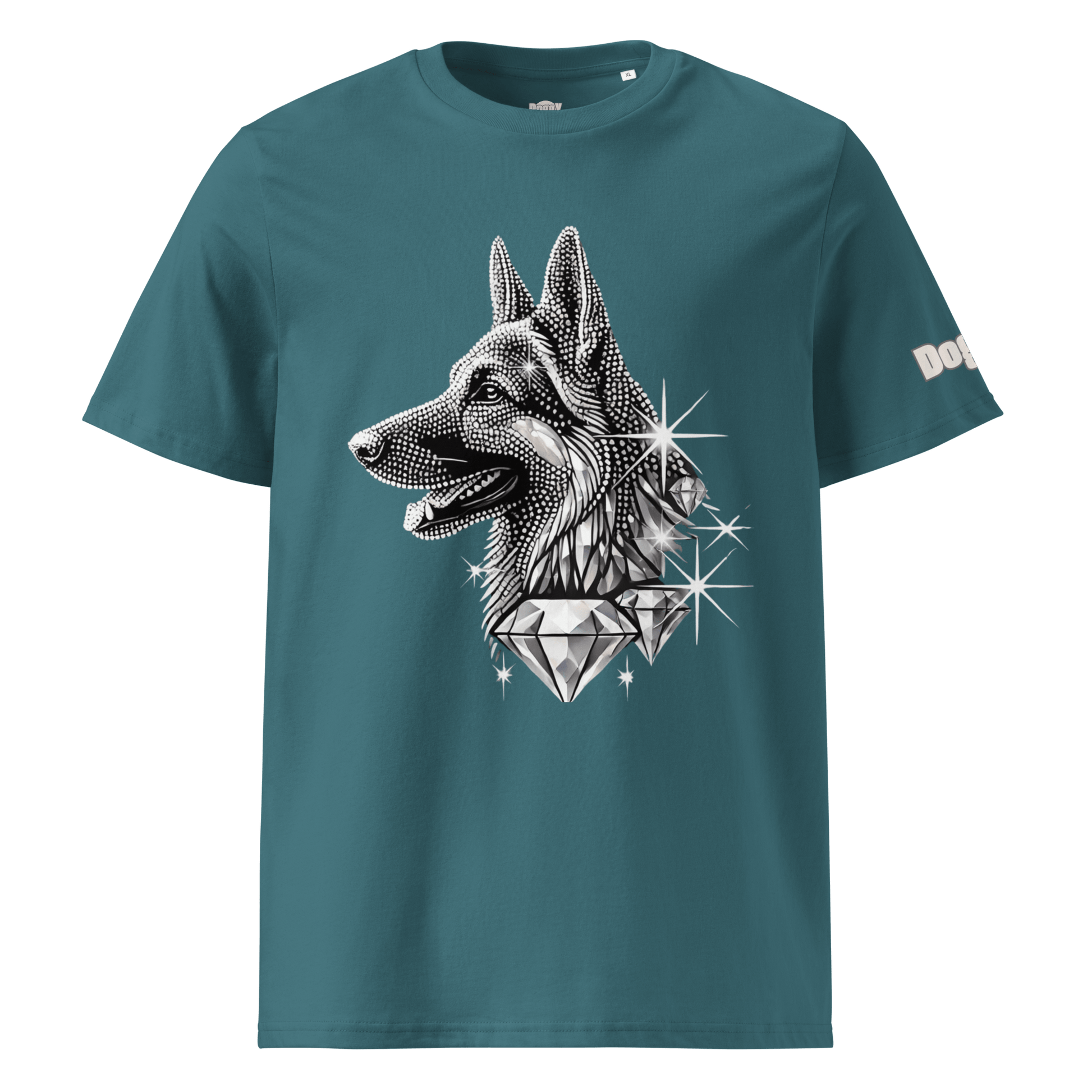 T-shirt unisexe en coton biologique - Collection Berger Allemand - Doggy Trend