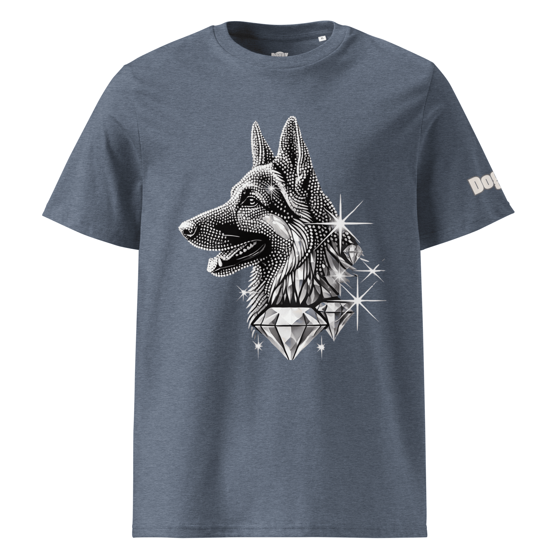 T-shirt unisexe en coton biologique - Collection Berger Allemand - Doggy Trend