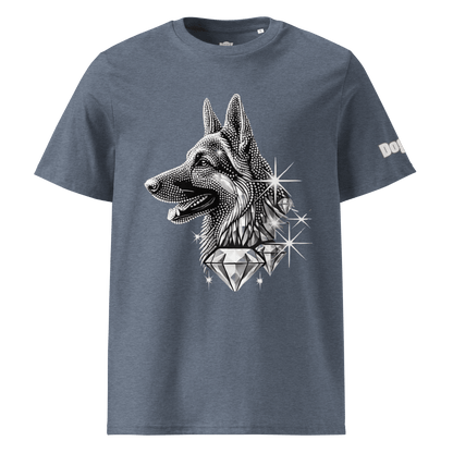 T-shirt unisexe en coton biologique - Collection Berger Allemand - Doggy Trend