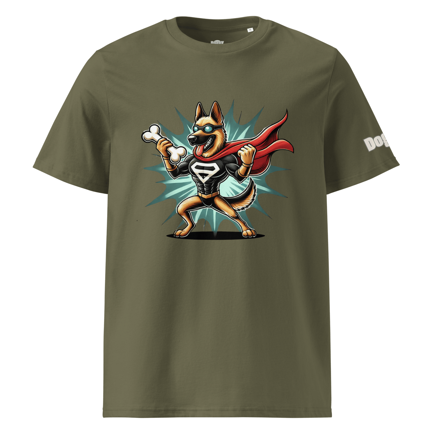 T-shirt unisexe en coton biologique - Collection Berger Allemand - Doggy Trend