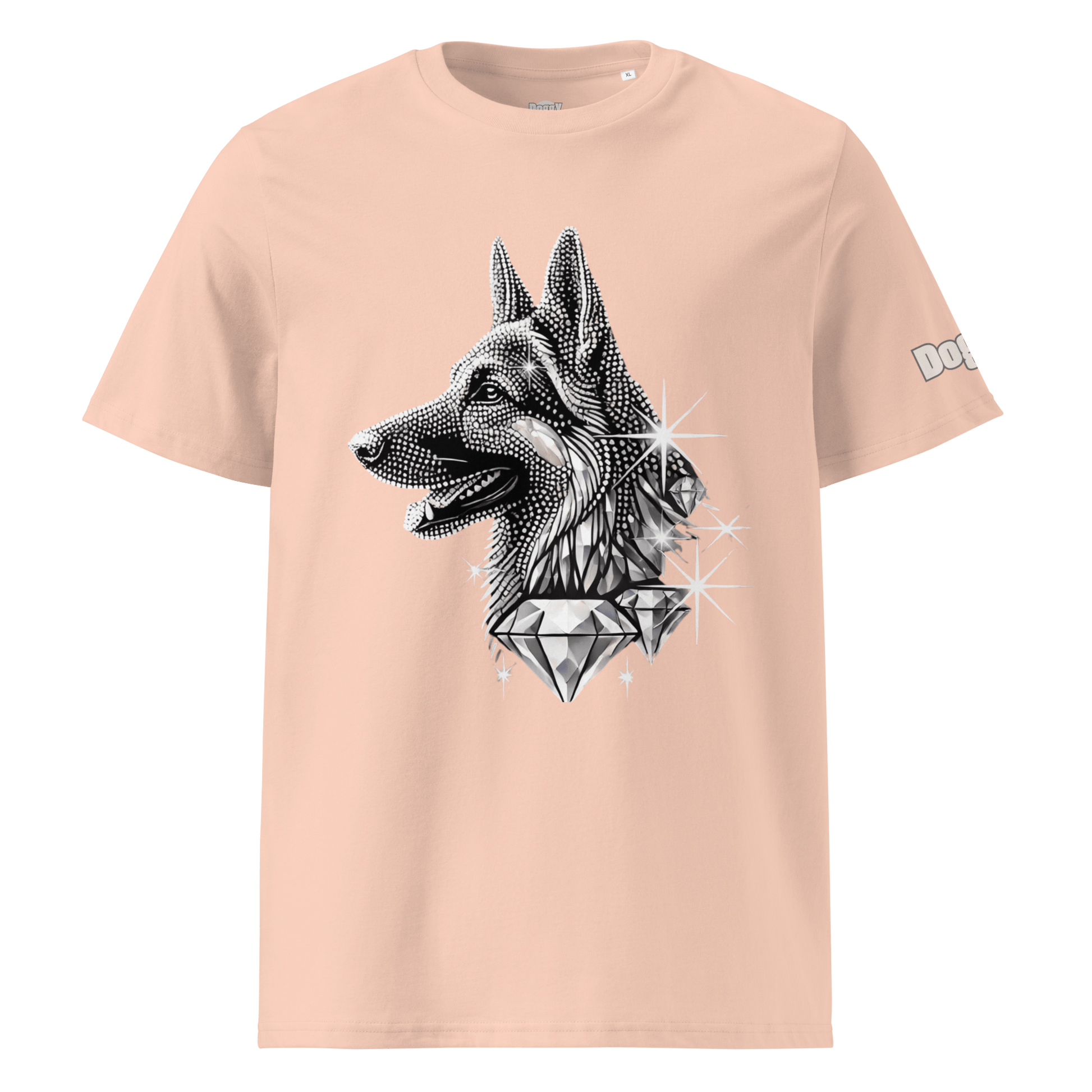 T-shirt unisexe en coton biologique - Collection Berger Allemand - Doggy Trend