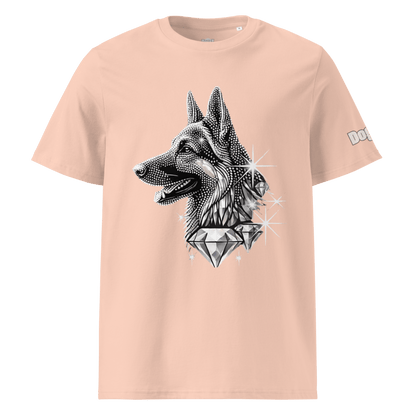 T-shirt unisexe en coton biologique - Collection Berger Allemand - Doggy Trend