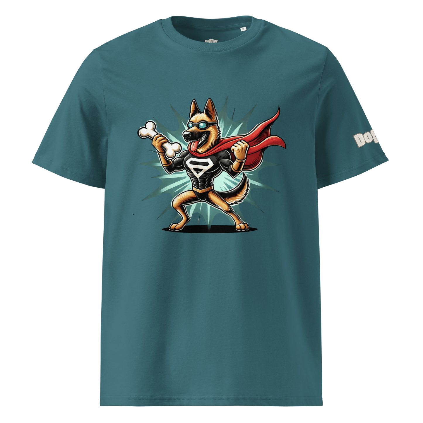 T-shirt unisexe en coton biologique - Collection Berger Allemand - Doggy Trend