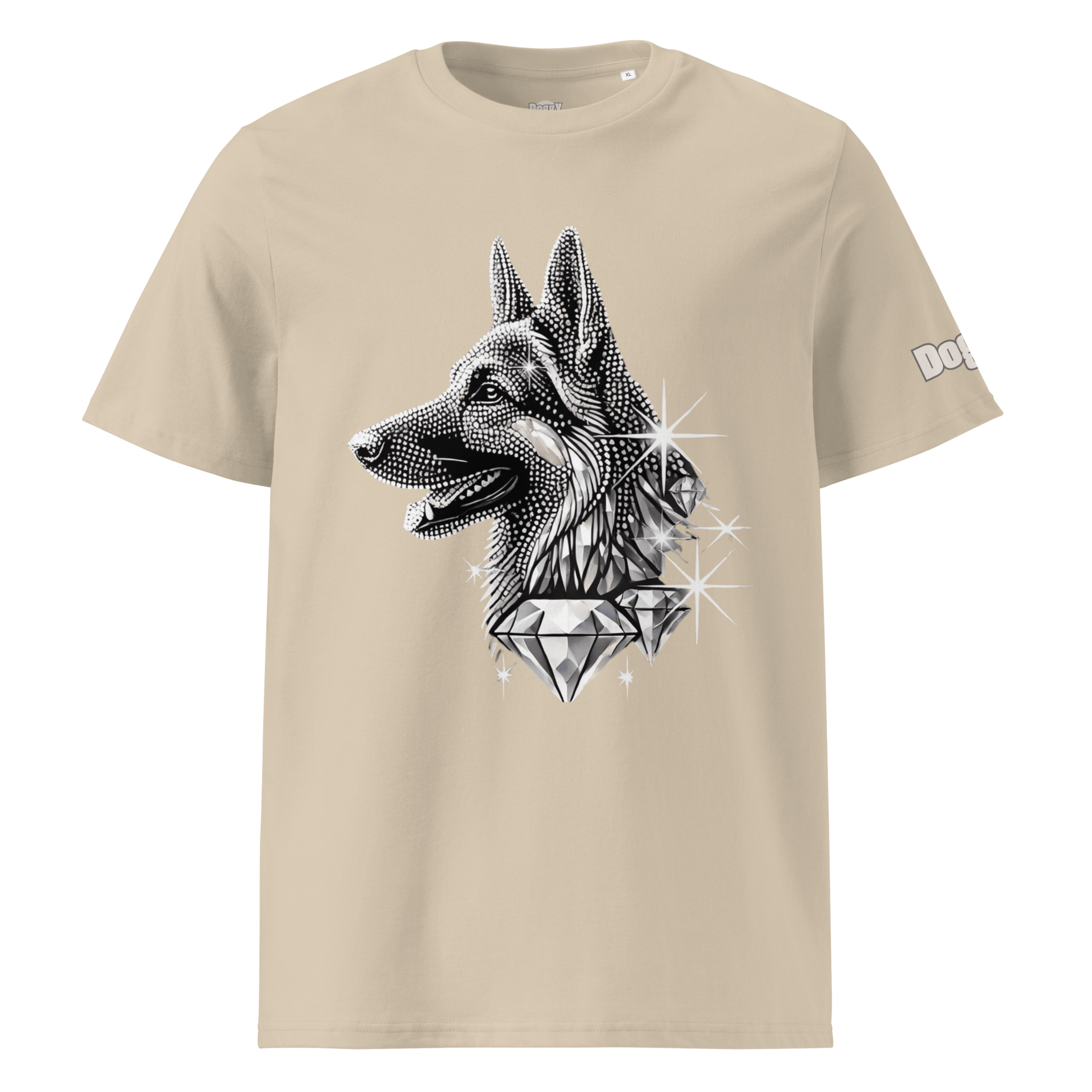 T-shirt unisexe en coton biologique - Collection Berger Allemand - Doggy Trend