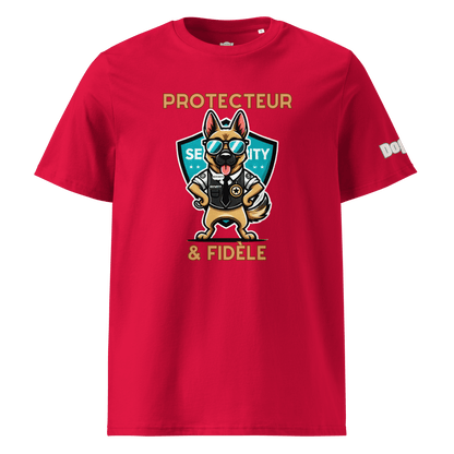T-shirt unisexe en coton biologique - Collection Berger Allemand - Doggy Trend