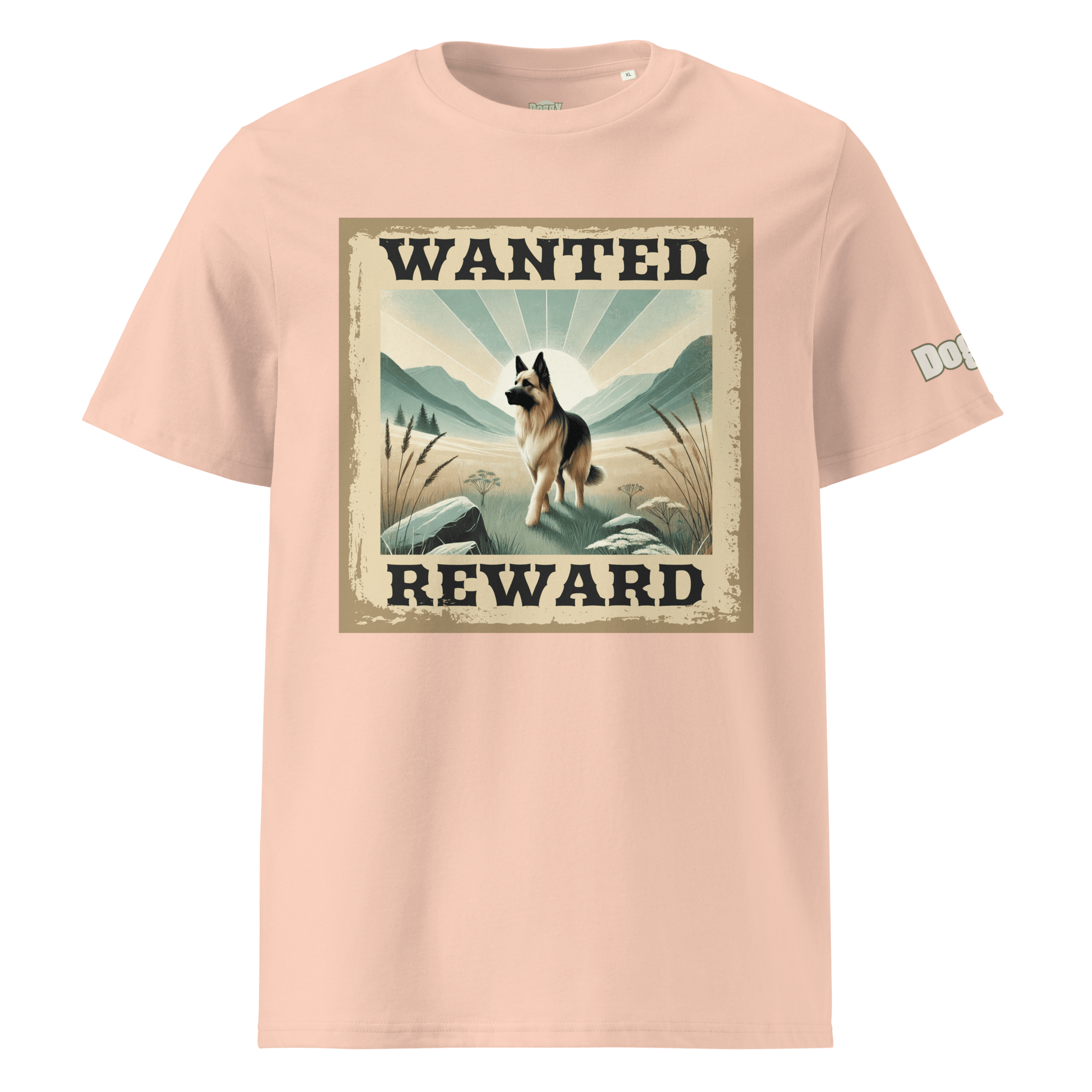 T-shirt unisexe en coton biologique - Collection Berger Allemand - Doggy Trend