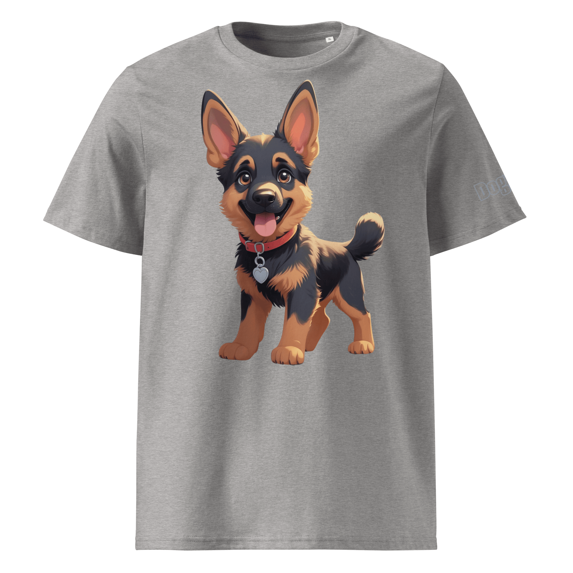 T-shirt unisexe en coton biologique - Collection Berger Allemand - Doggy Trend