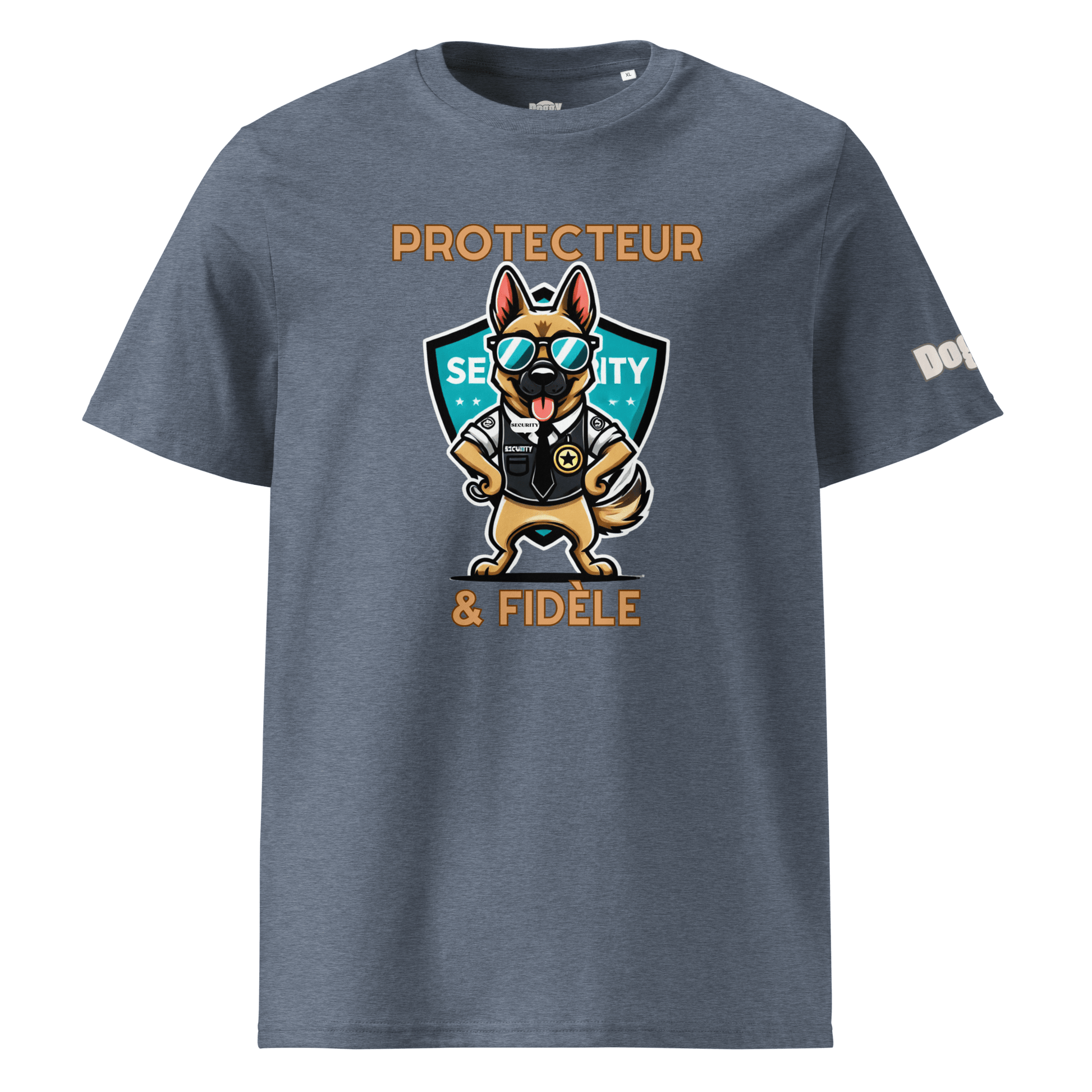 T-shirt unisexe en coton biologique - Collection Berger Allemand - Doggy Trend