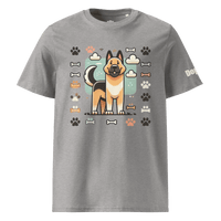 T-shirt unisexe en coton biologique - Collection Berger Allemand - Doggy Trend