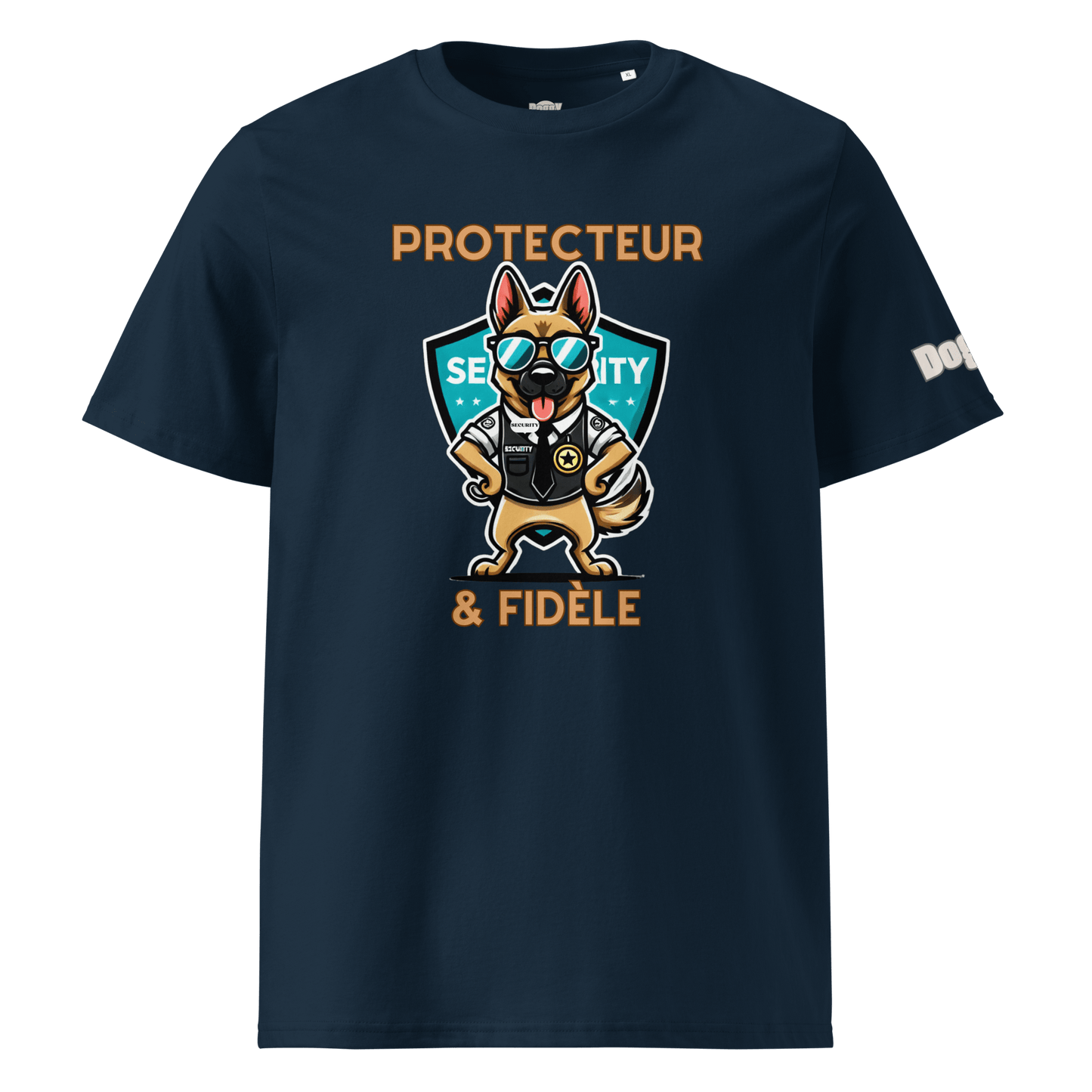 T-shirt unisexe en coton biologique - Collection Berger Allemand - Doggy Trend