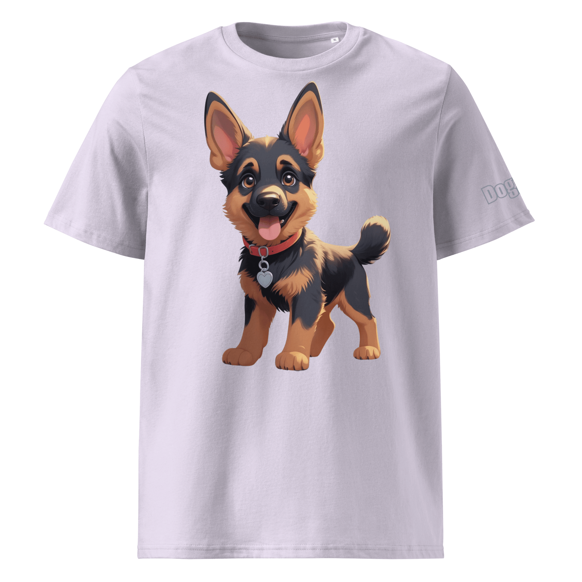 T-shirt unisexe en coton biologique - Collection Berger Allemand - Doggy Trend
