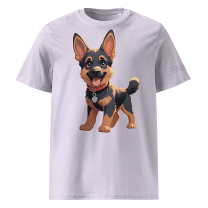 T-shirt unisexe en coton biologique - Collection Berger Allemand - Doggy Trend
