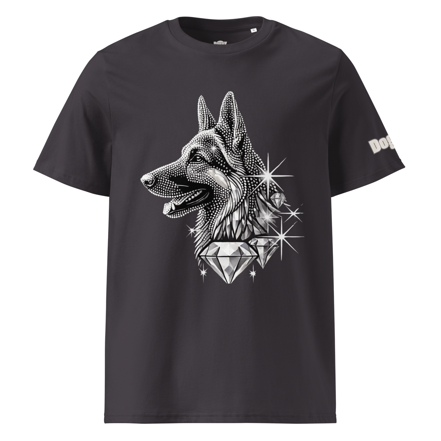 T-shirt unisexe en coton biologique - Collection Berger Allemand - Doggy Trend