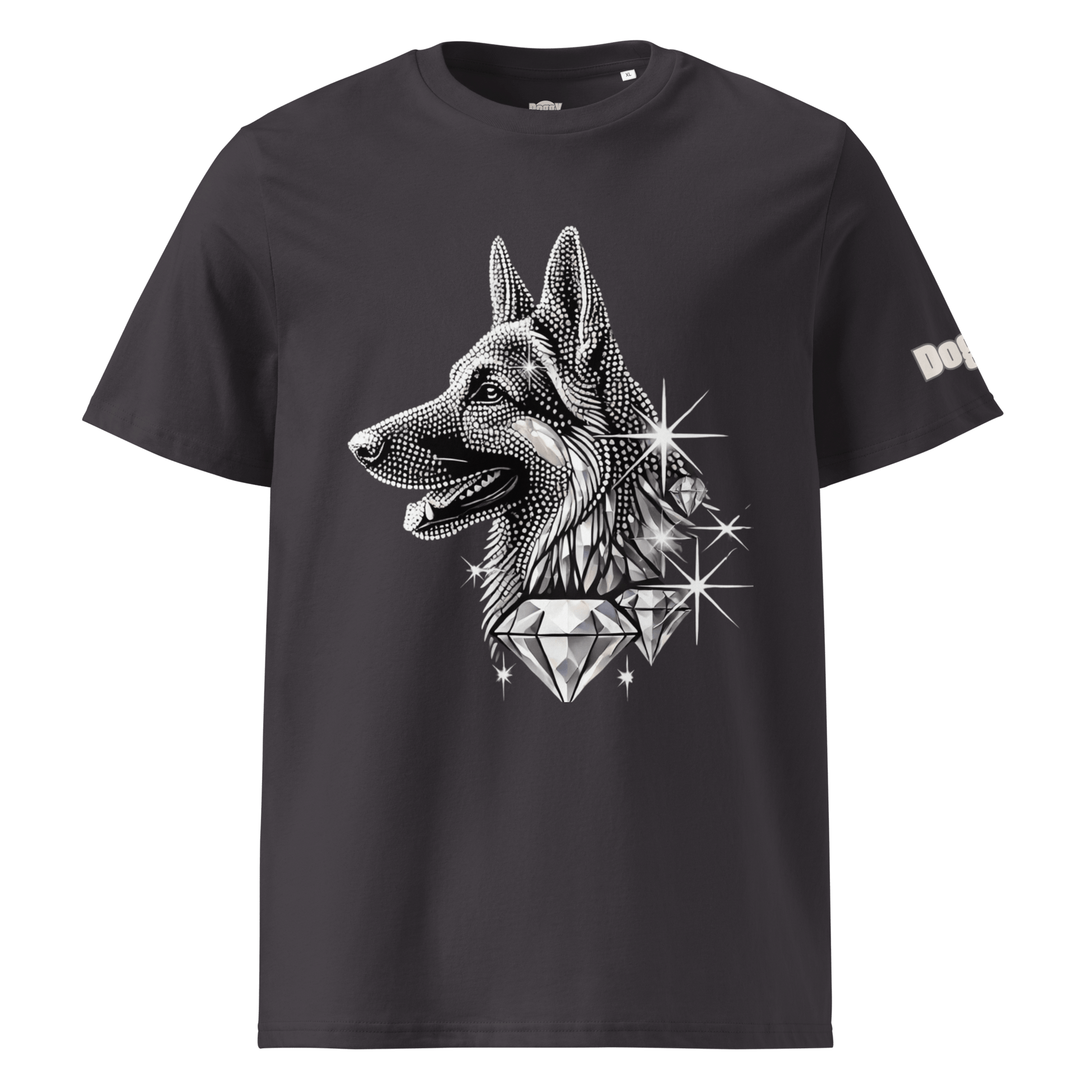 T-shirt unisexe en coton biologique - Collection Berger Allemand - Doggy Trend