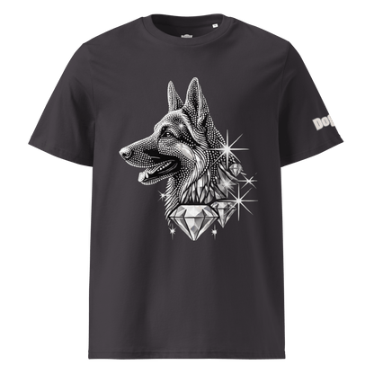 T-shirt unisexe en coton biologique - Collection Berger Allemand - Doggy Trend