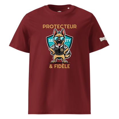 T-shirt unisexe en coton biologique - Collection Berger Allemand - Doggy Trend