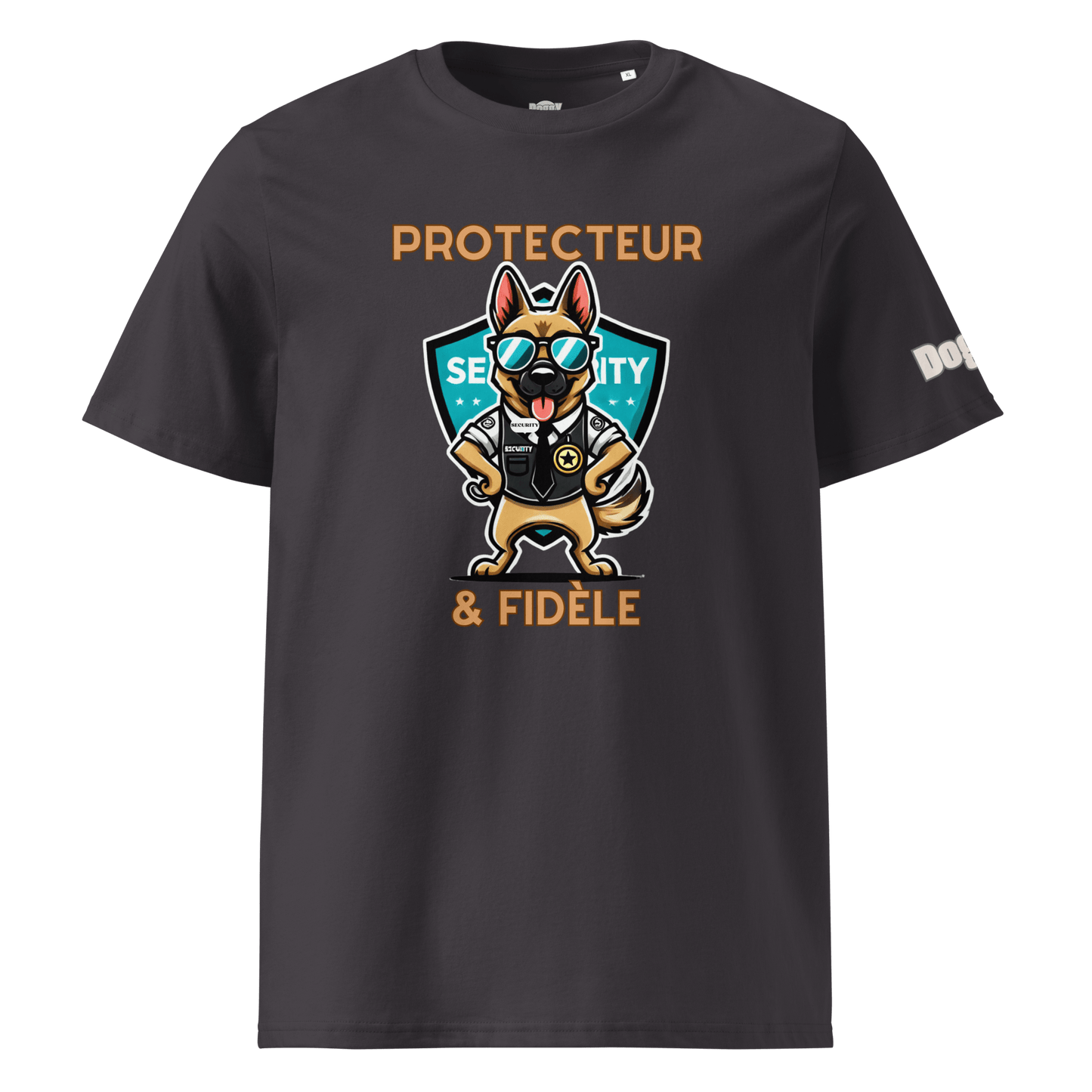 T-shirt unisexe en coton biologique - Collection Berger Allemand - Doggy Trend