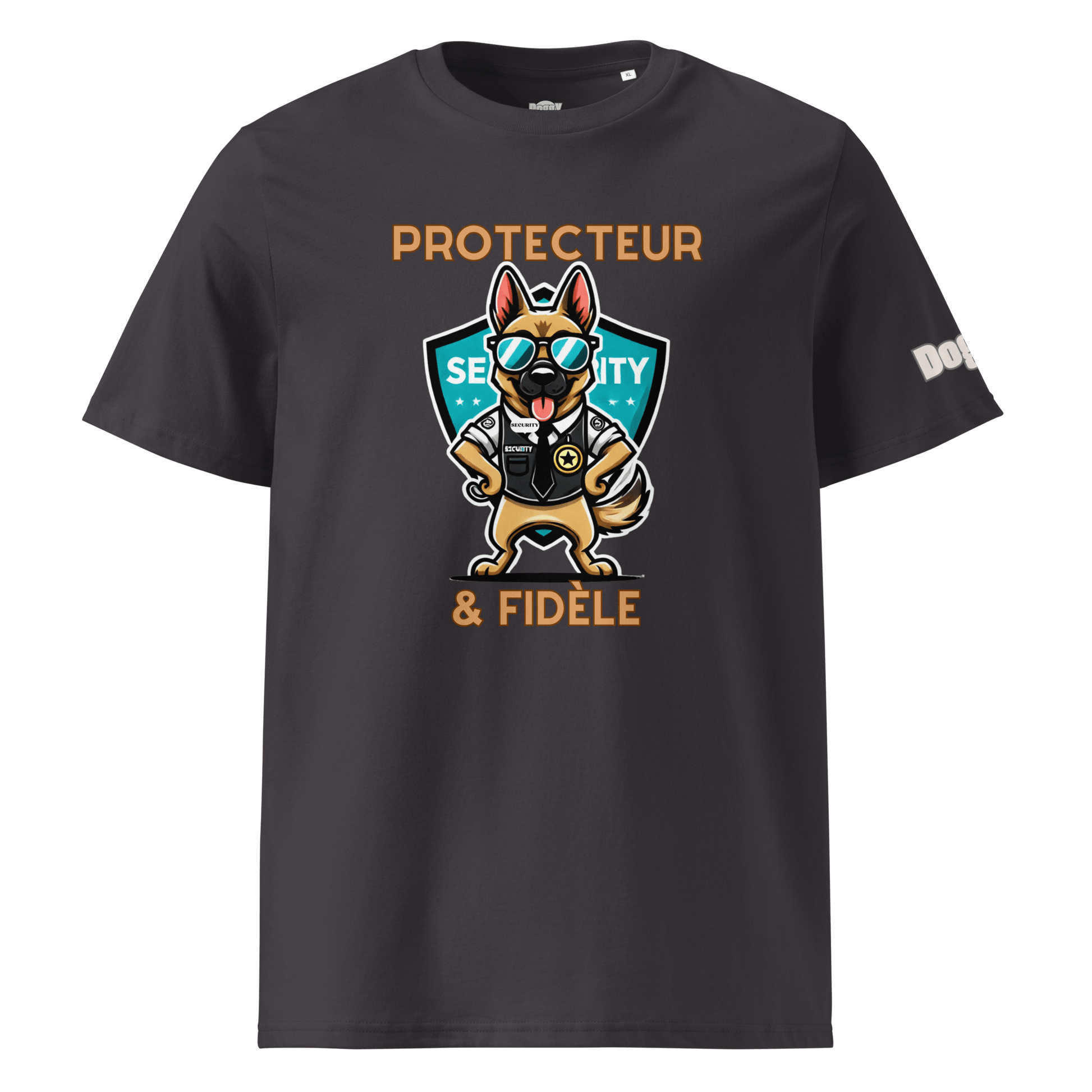 T-shirt unisexe en coton biologique - Collection Berger Allemand - Doggy Trend