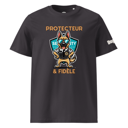 T-shirt unisexe en coton biologique - Collection Berger Allemand - Doggy Trend