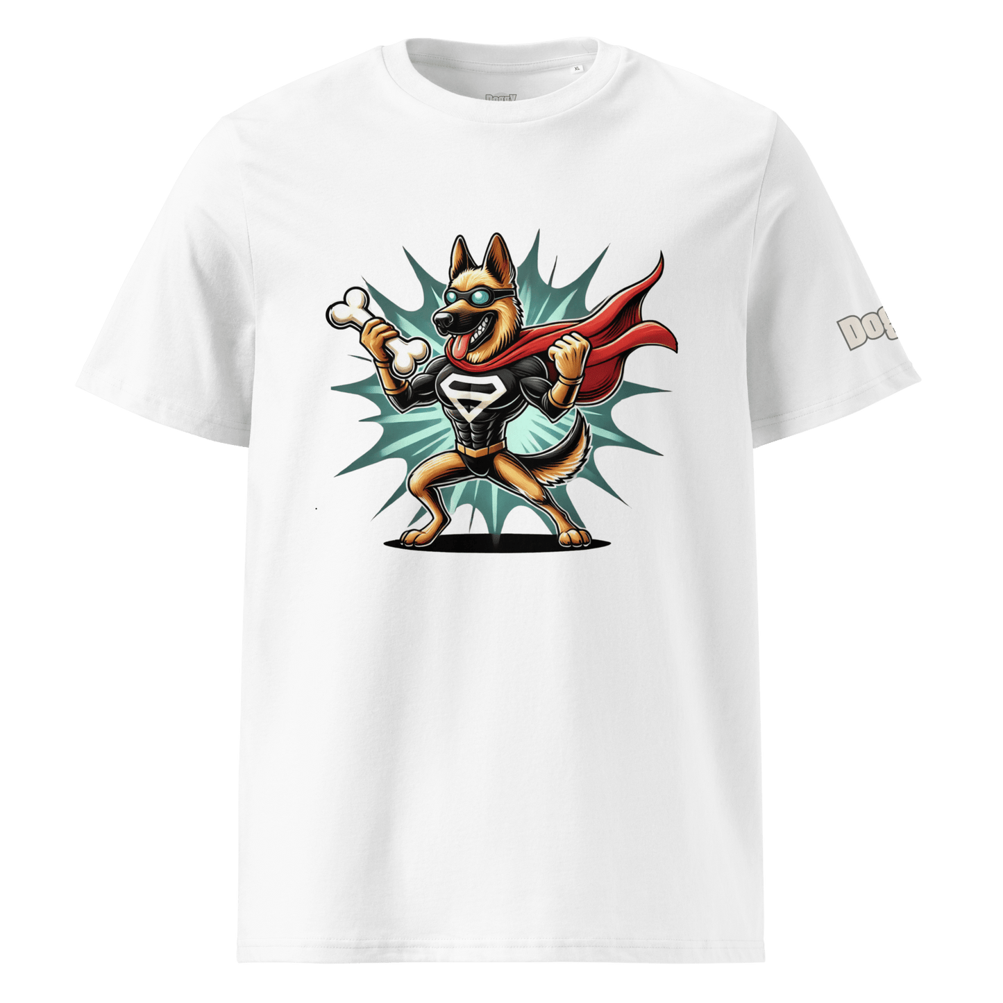 T-shirt unisexe en coton biologique - Collection Berger Allemand - Doggy Trend