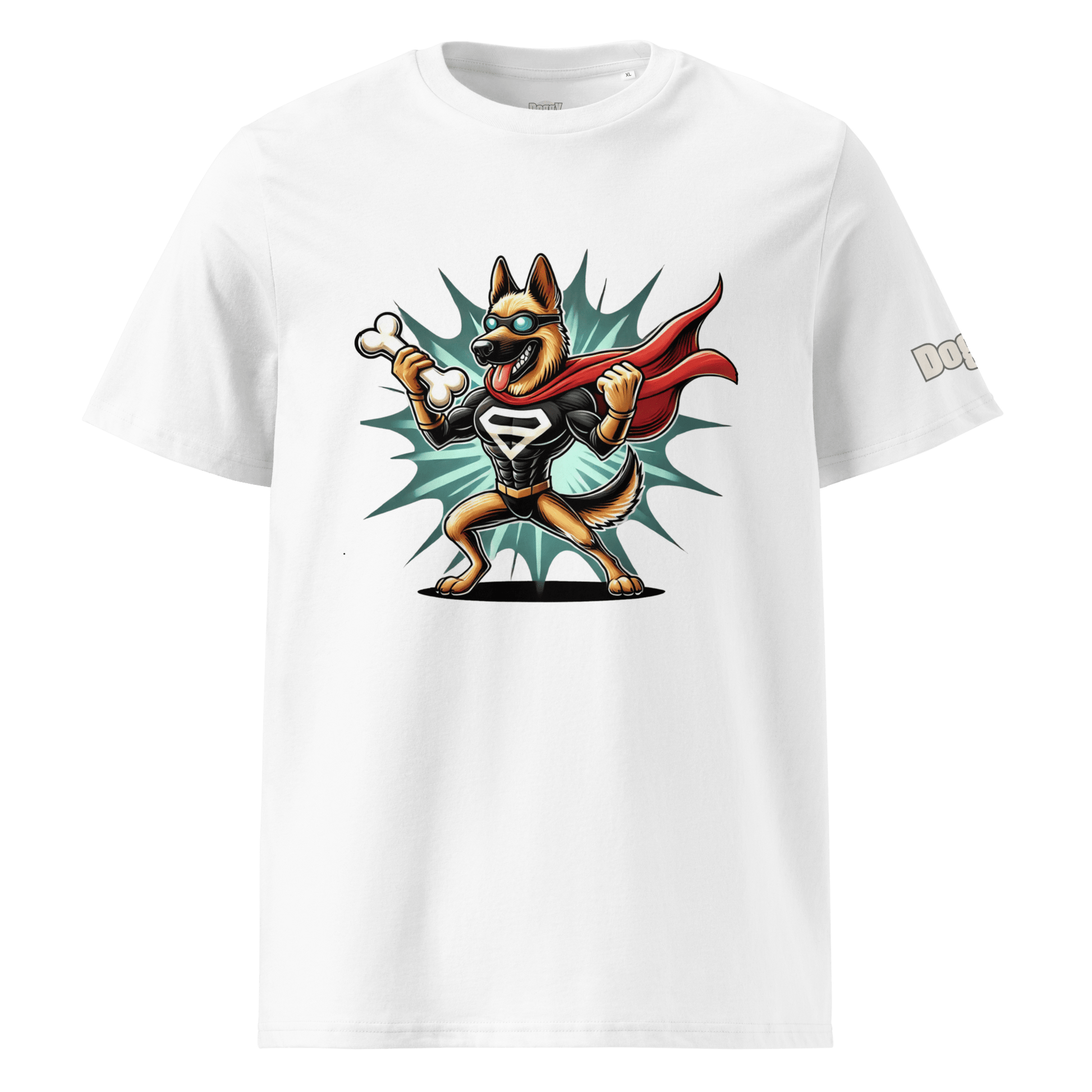 T-shirt unisexe en coton biologique - Collection Berger Allemand - Doggy Trend