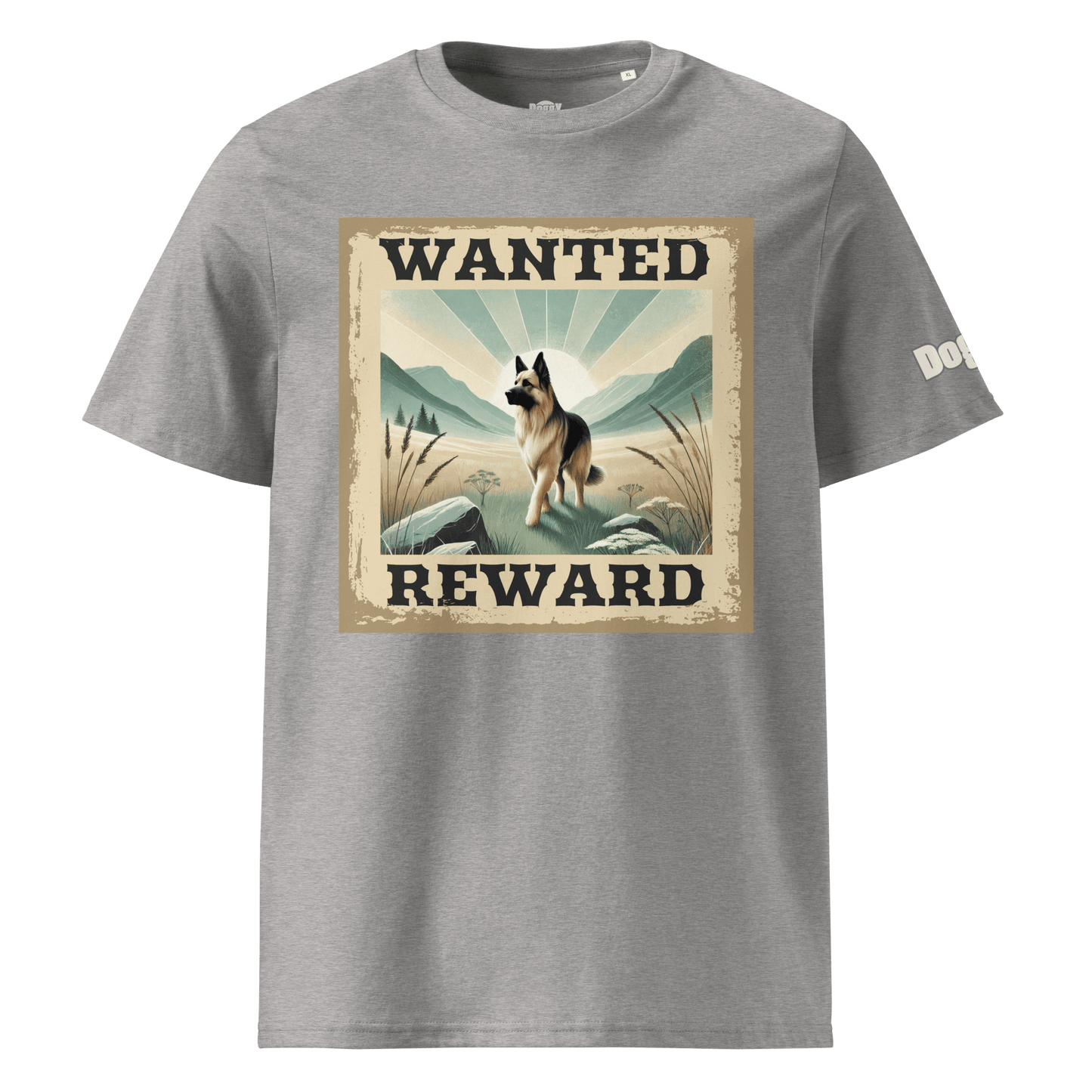 T-shirt unisexe en coton biologique - Collection Berger Allemand - Doggy Trend