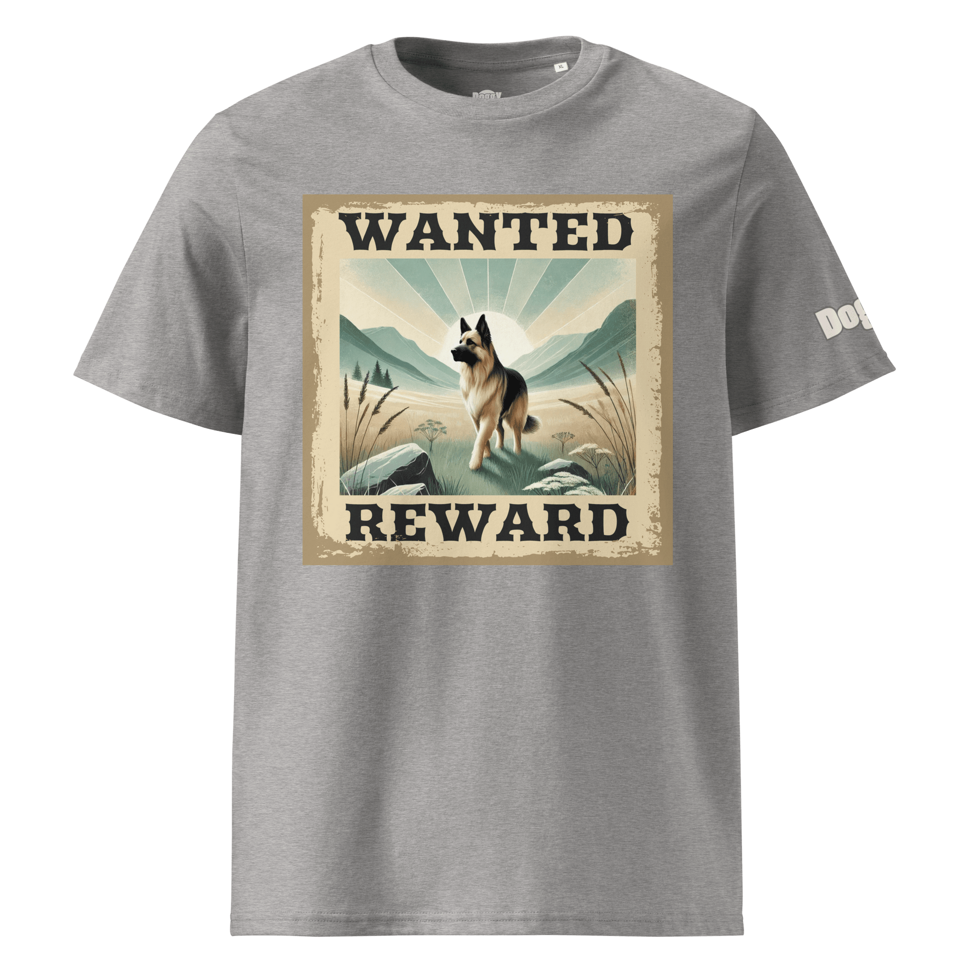T-shirt unisexe en coton biologique - Collection Berger Allemand - Doggy Trend