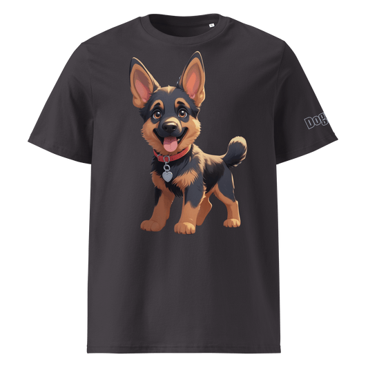 T-shirt unisexe en coton biologique - Collection Berger Allemand - Doggy Trend
