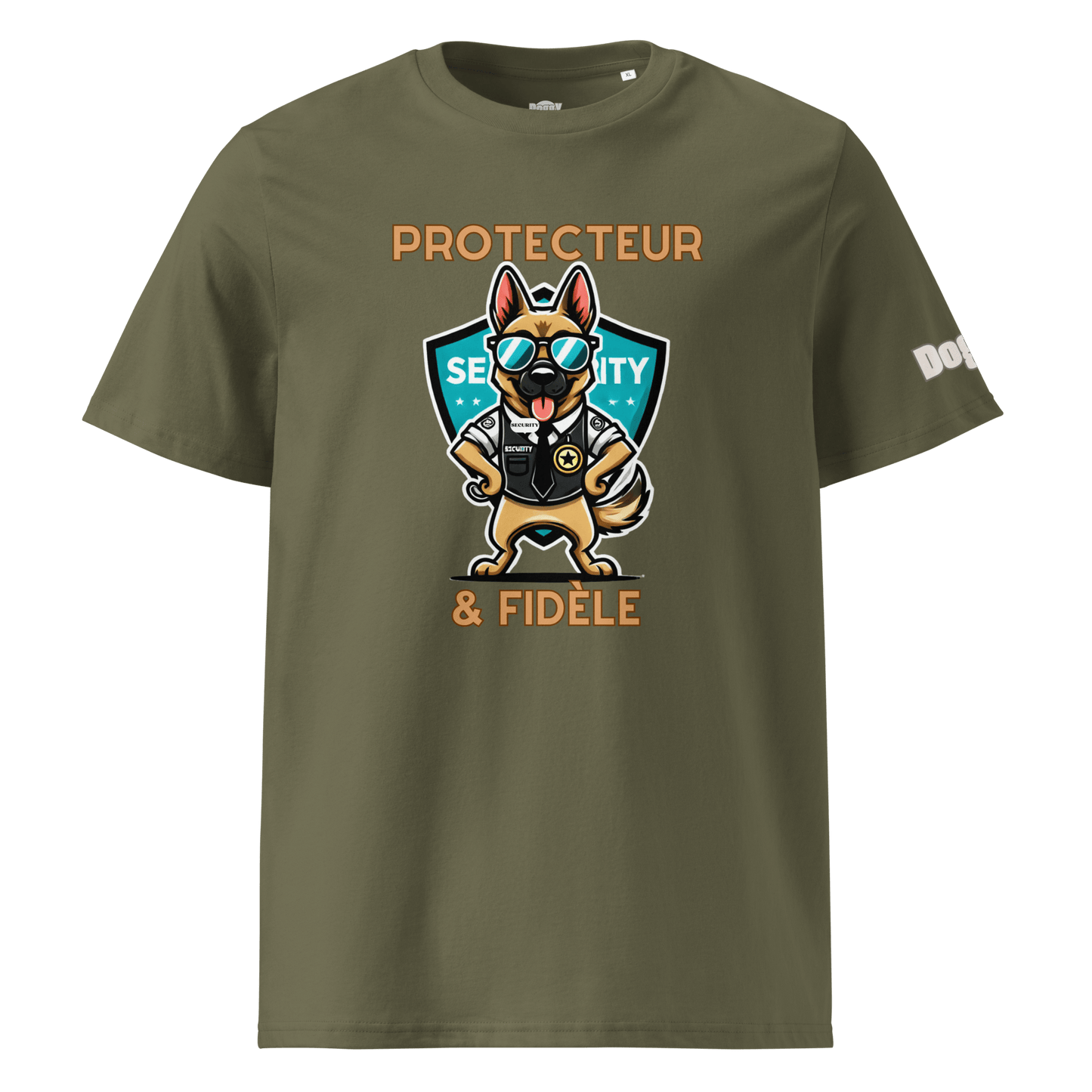 T-shirt unisexe en coton biologique - Collection Berger Allemand - Doggy Trend