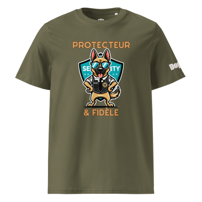 T-shirt unisexe en coton biologique - Collection Berger Allemand - Doggy Trend