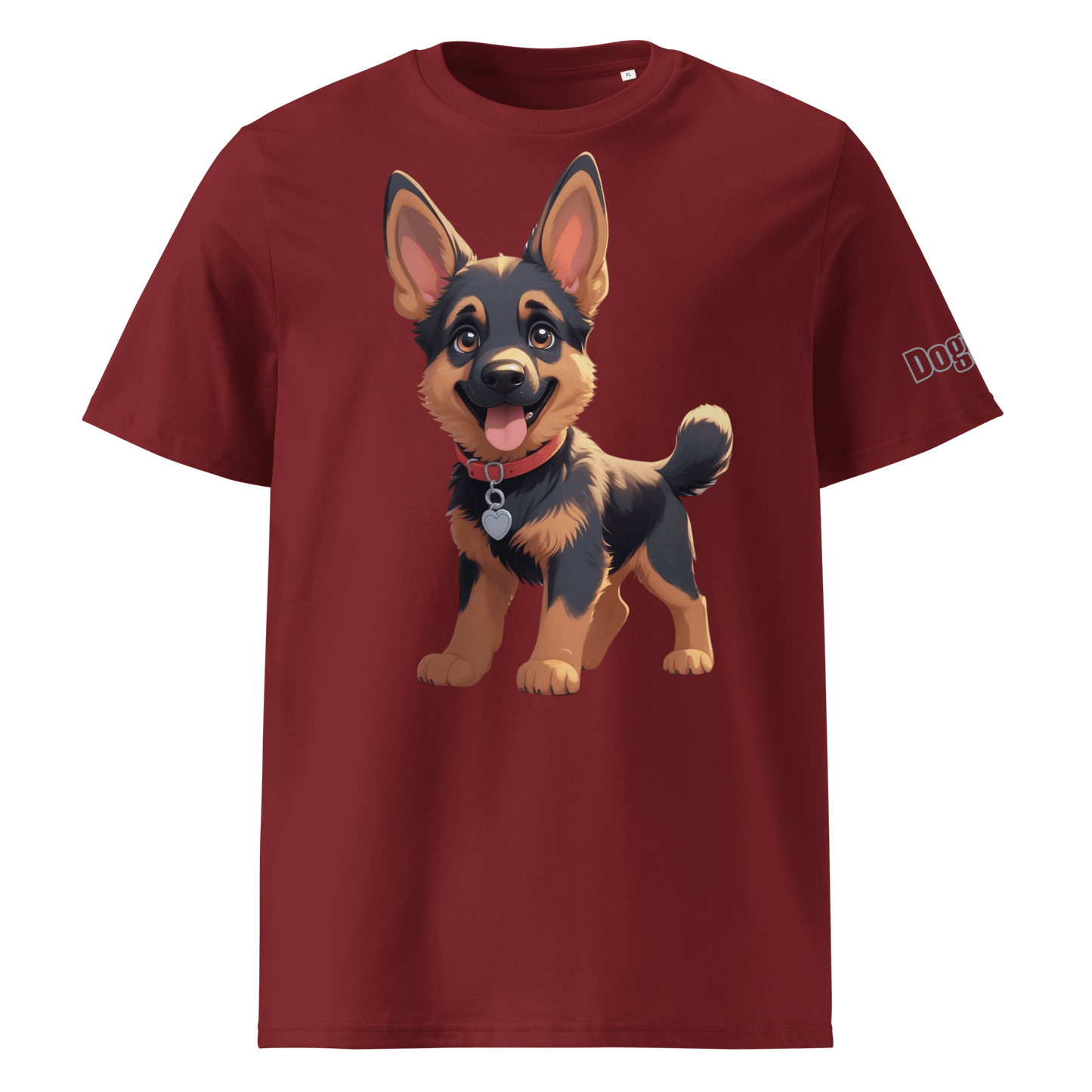 T-shirt unisexe en coton biologique - Collection Berger Allemand - Doggy Trend