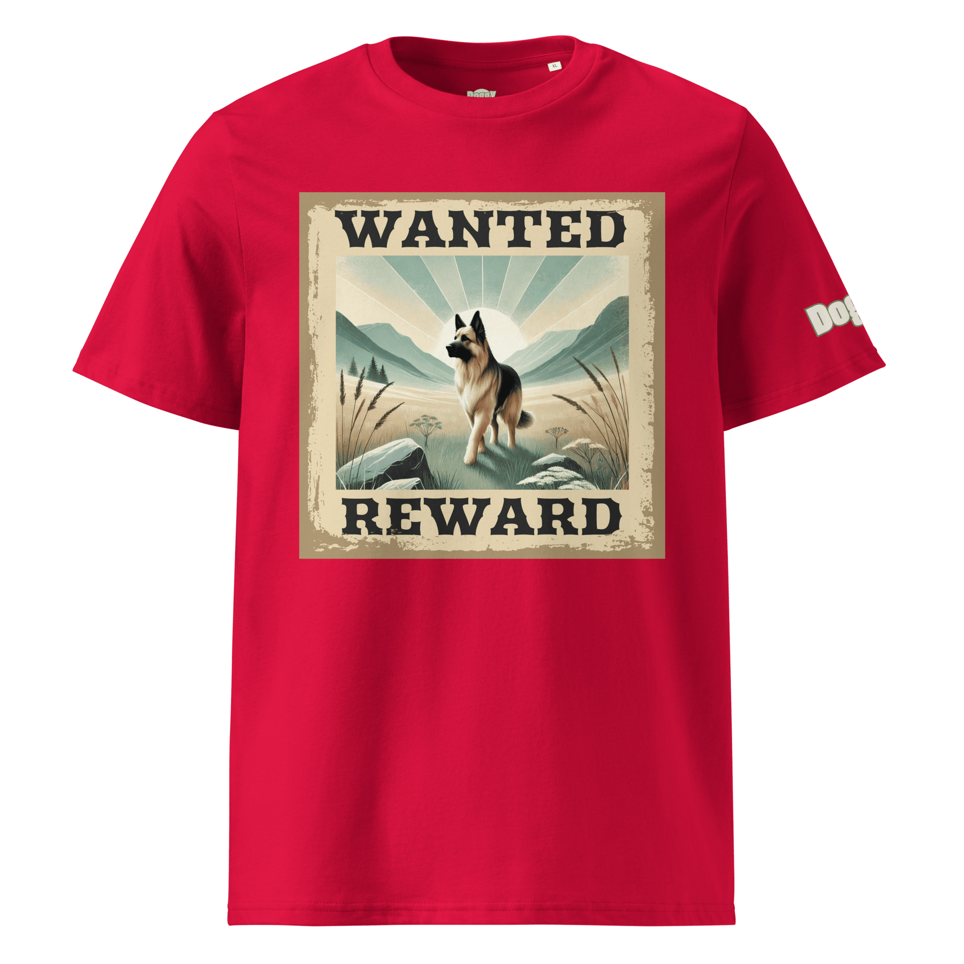 T-shirt unisexe en coton biologique - Collection Berger Allemand - Doggy Trend