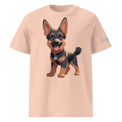 T-shirt unisexe en coton biologique - Collection Berger Allemand - Doggy Trend