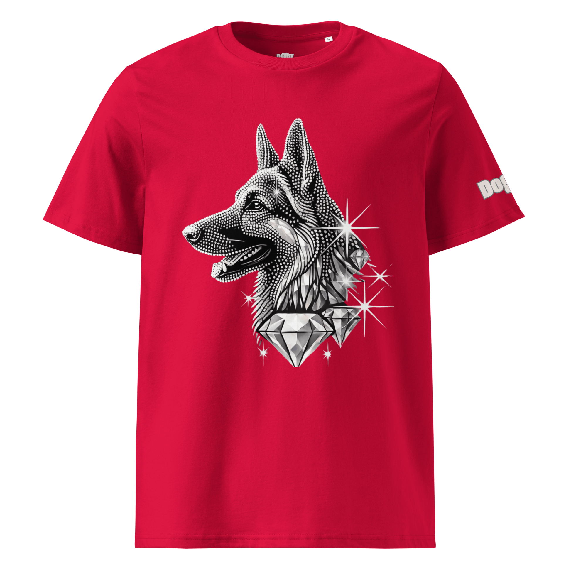 T-shirt unisexe en coton biologique - Collection Berger Allemand - Doggy Trend