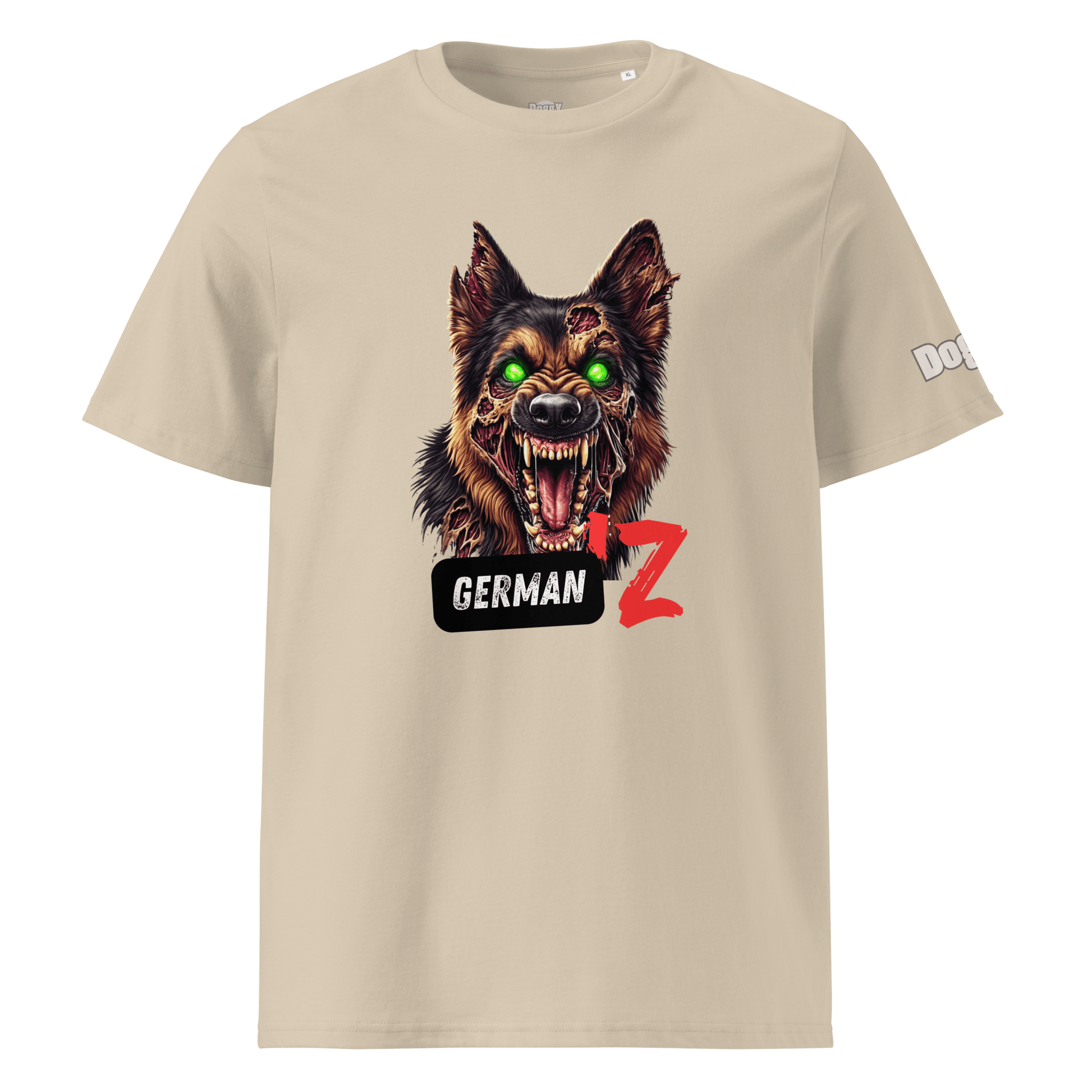 T-shirt unisexe en coton biologique - Collection Berger Allemand - Doggy Trend