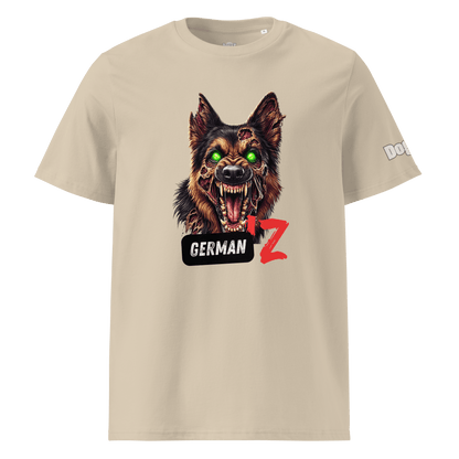T-shirt unisexe en coton biologique - Collection Berger Allemand - Doggy Trend