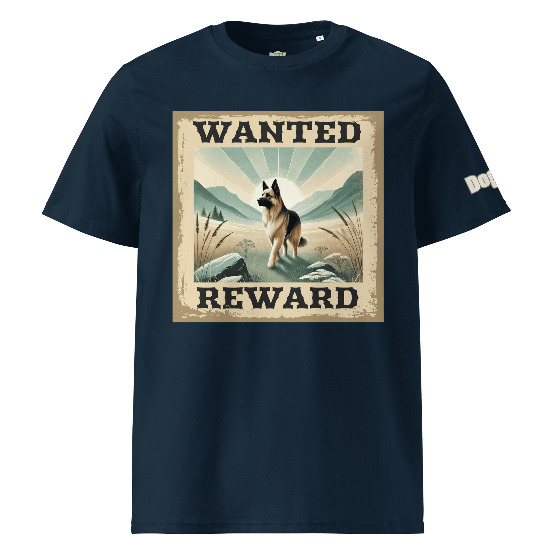 T-shirt unisexe en coton biologique - Collection Berger Allemand - Doggy Trend