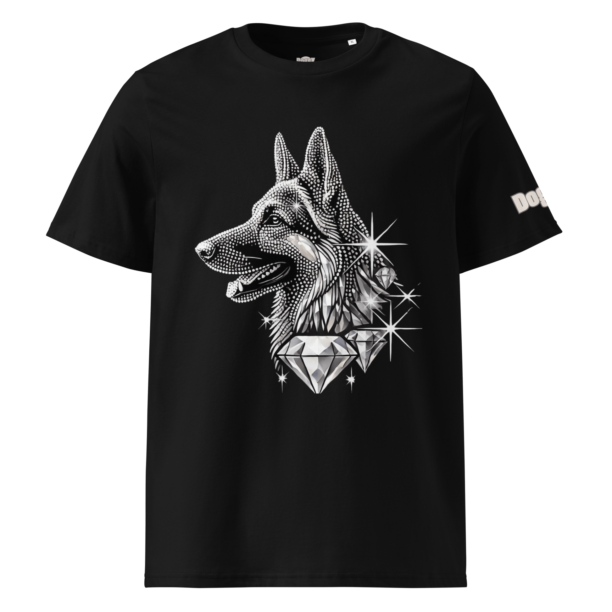 T-shirt unisexe en coton biologique - Collection Berger Allemand - Doggy Trend