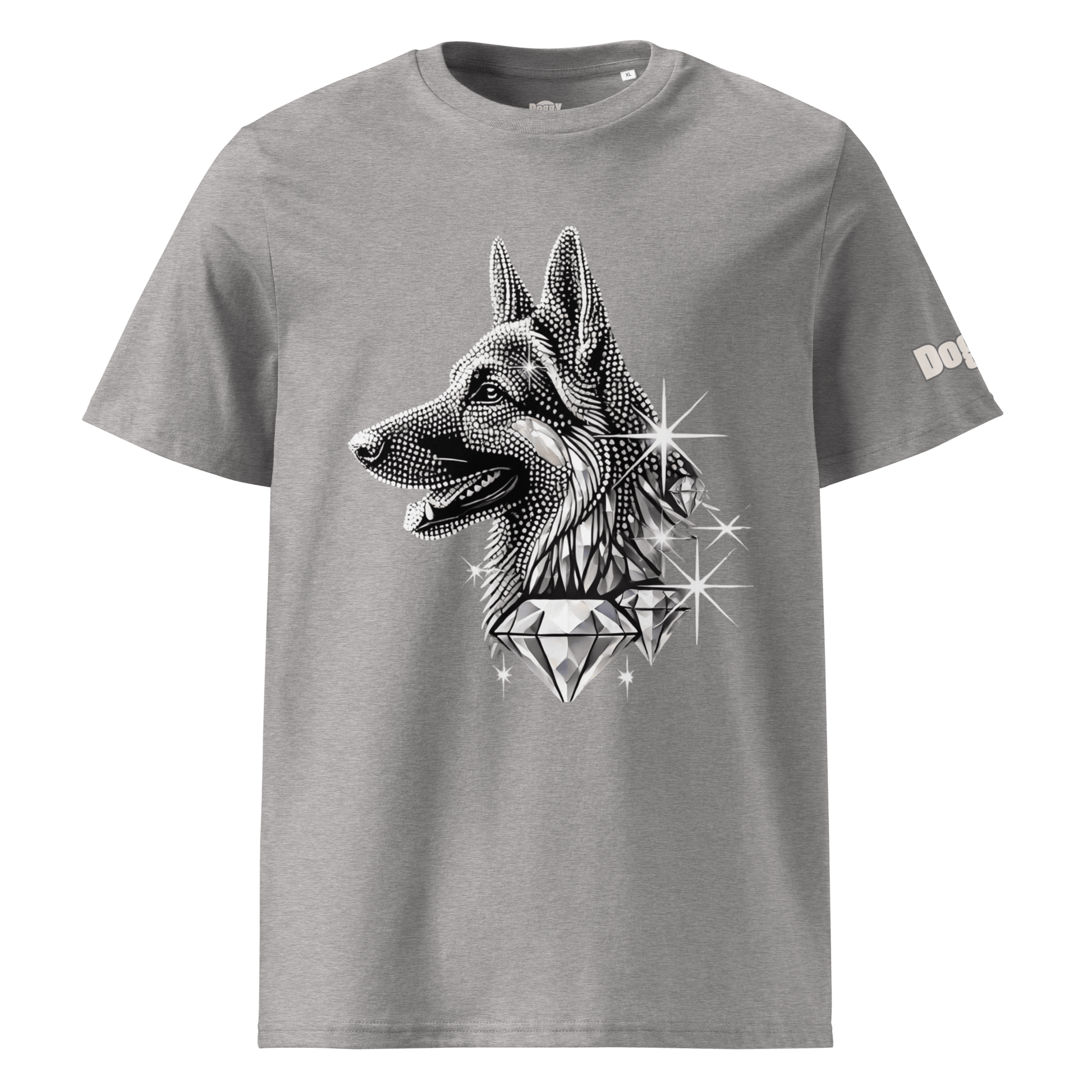 T-shirt unisexe en coton biologique - Collection Berger Allemand - Doggy Trend